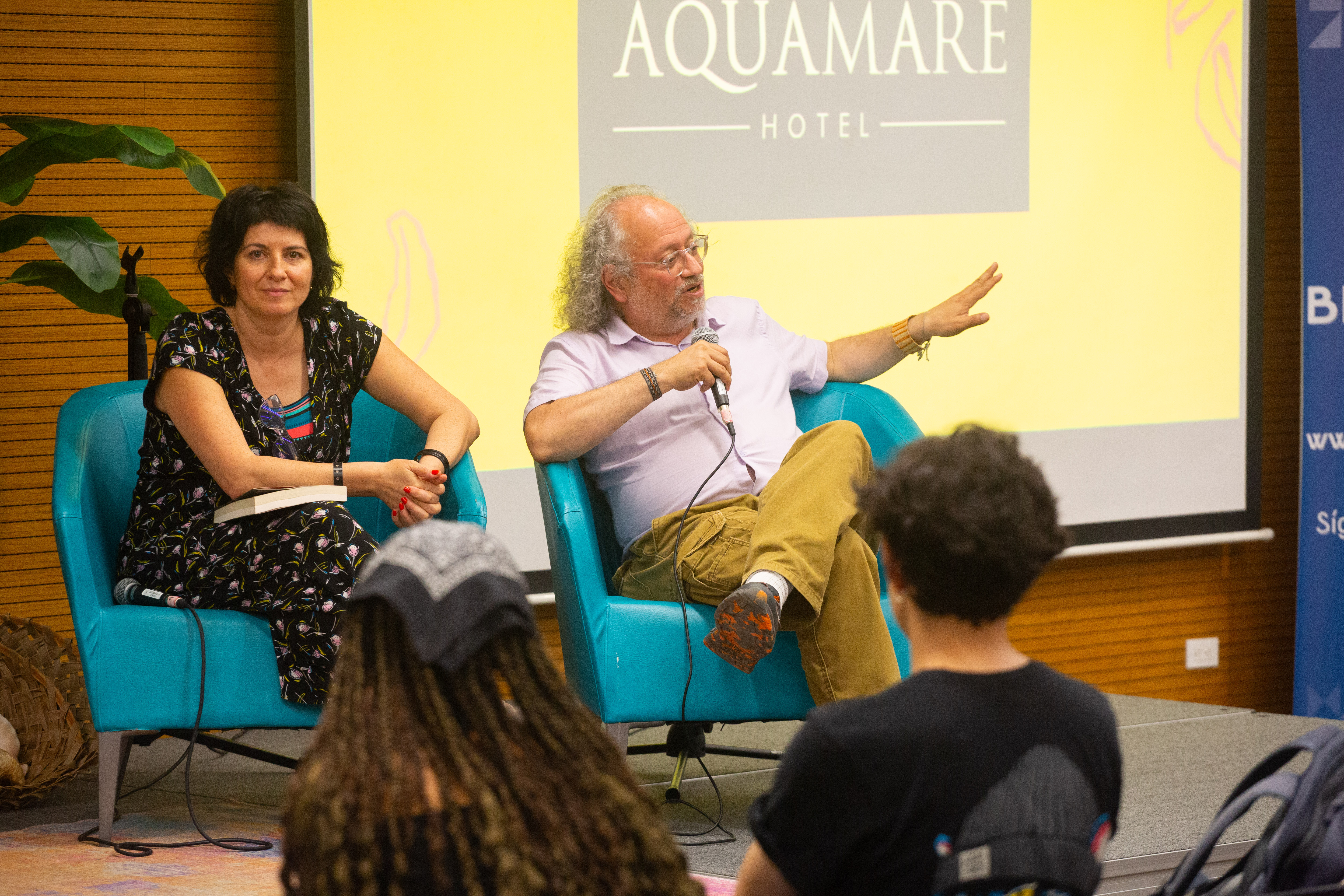 Viernes 20/09/2024. Conversatorio en el auditorio principal del Banco de la República "Sin Fronteras en el tiempo: La Vorágine", debido al centenario de este libro.