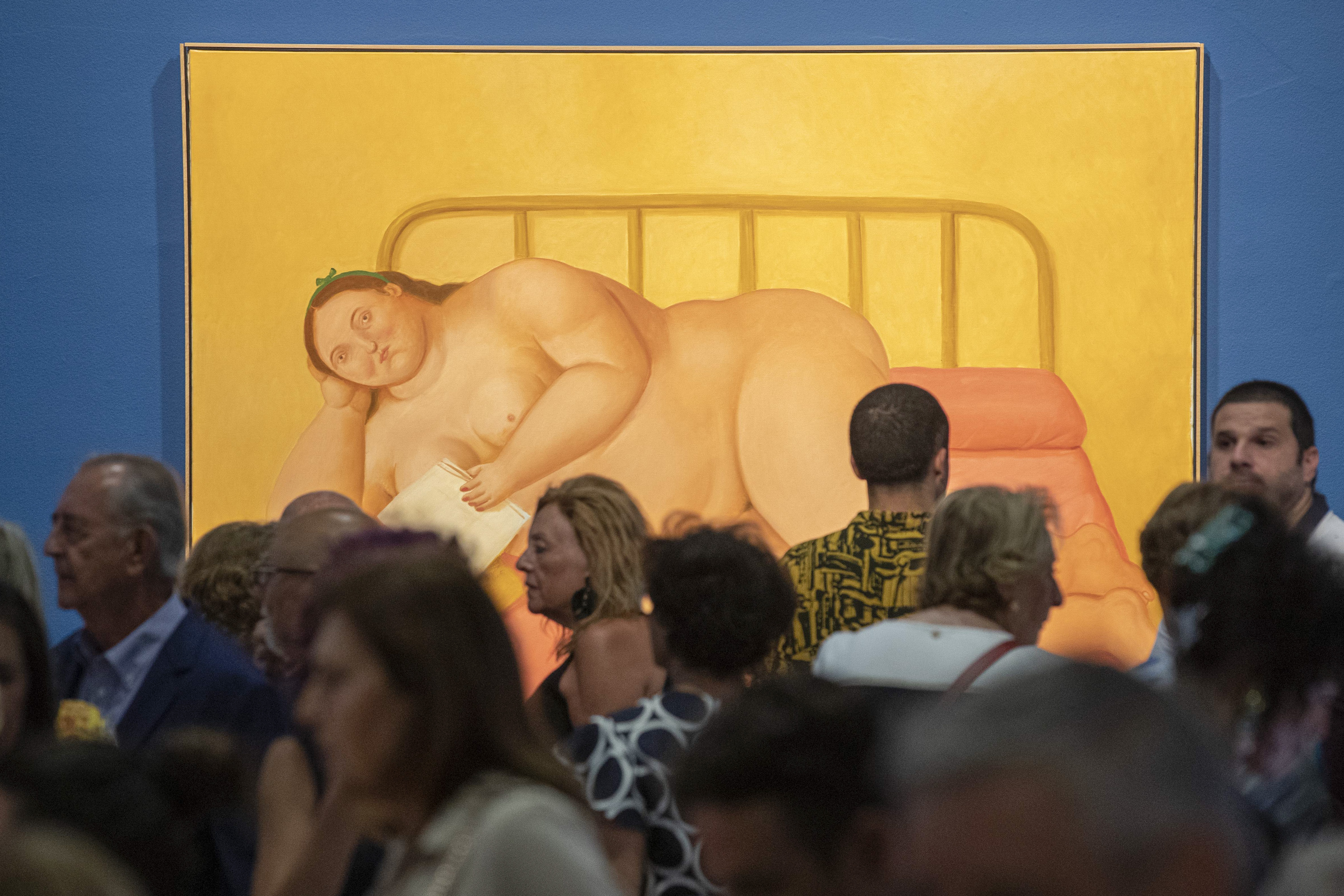 “Sensualidad y melancolía”, la última exposición de Fernando Botero