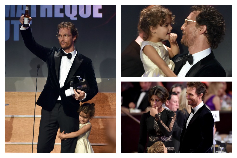 Hija de Matthew McConaughey le ‘roba el show’ a su padre