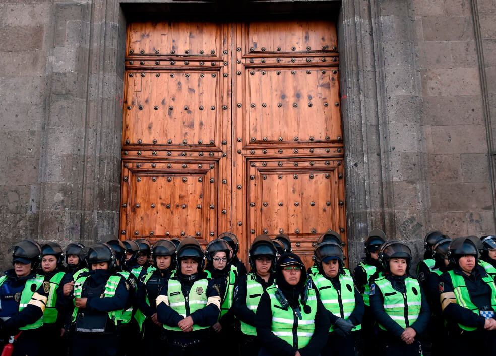En fotos: muerte de niña de siete años en México desata la ira femenina