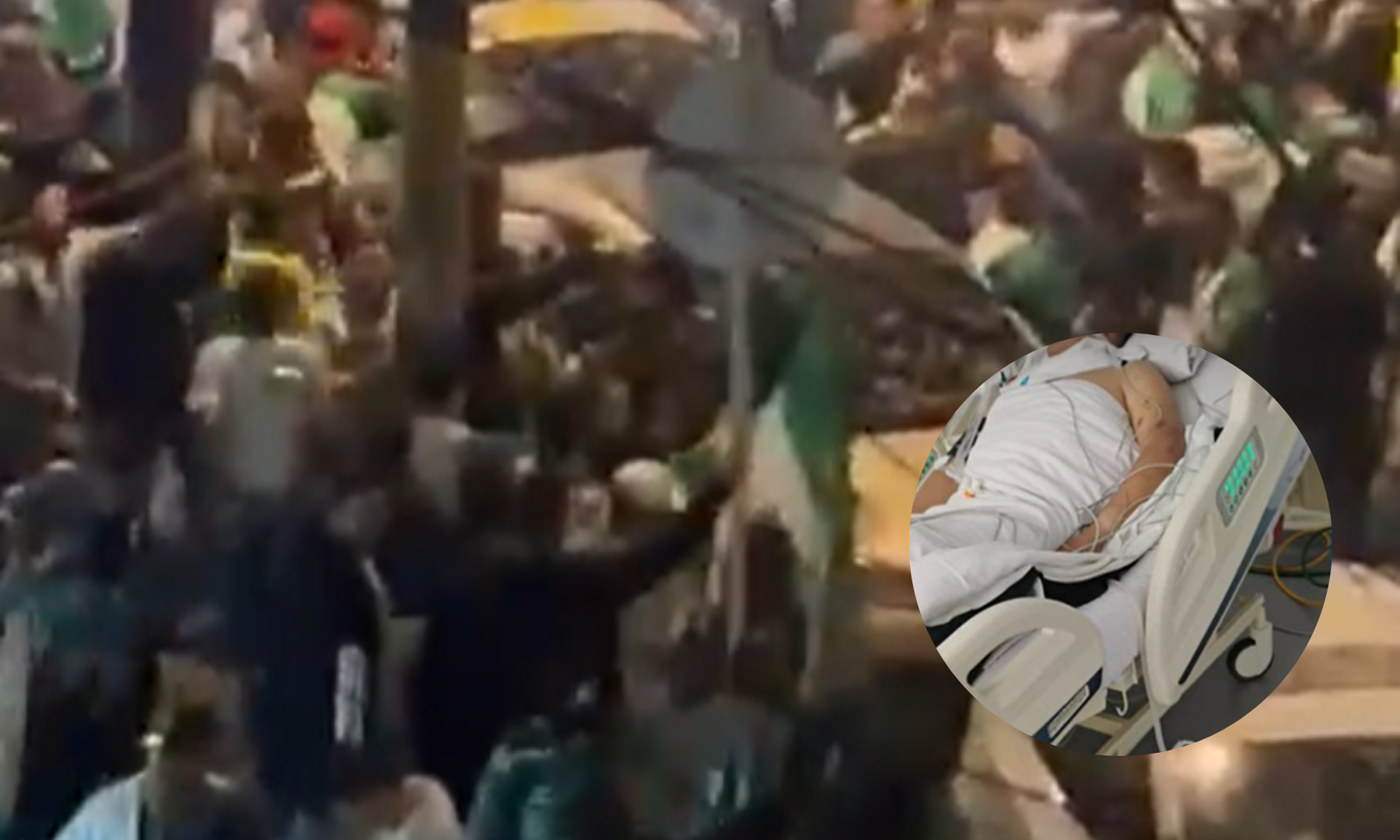 Hincha de Nacional sufrió muerte cerebral tras accidente en Tintal Plaza