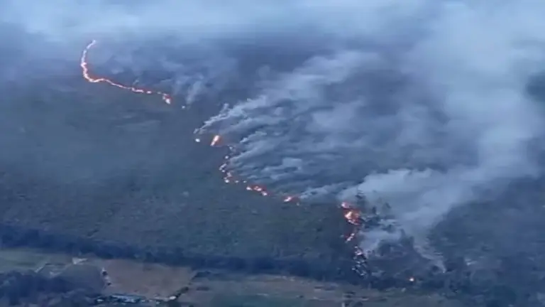 Incendio forestal en zona rural de Palmira, Valle del Cauca, lleva más de 12 horas