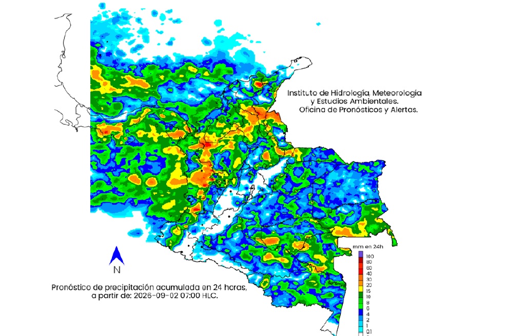 A prepararse para lluvias esta semana: habrá nueva onda tropical