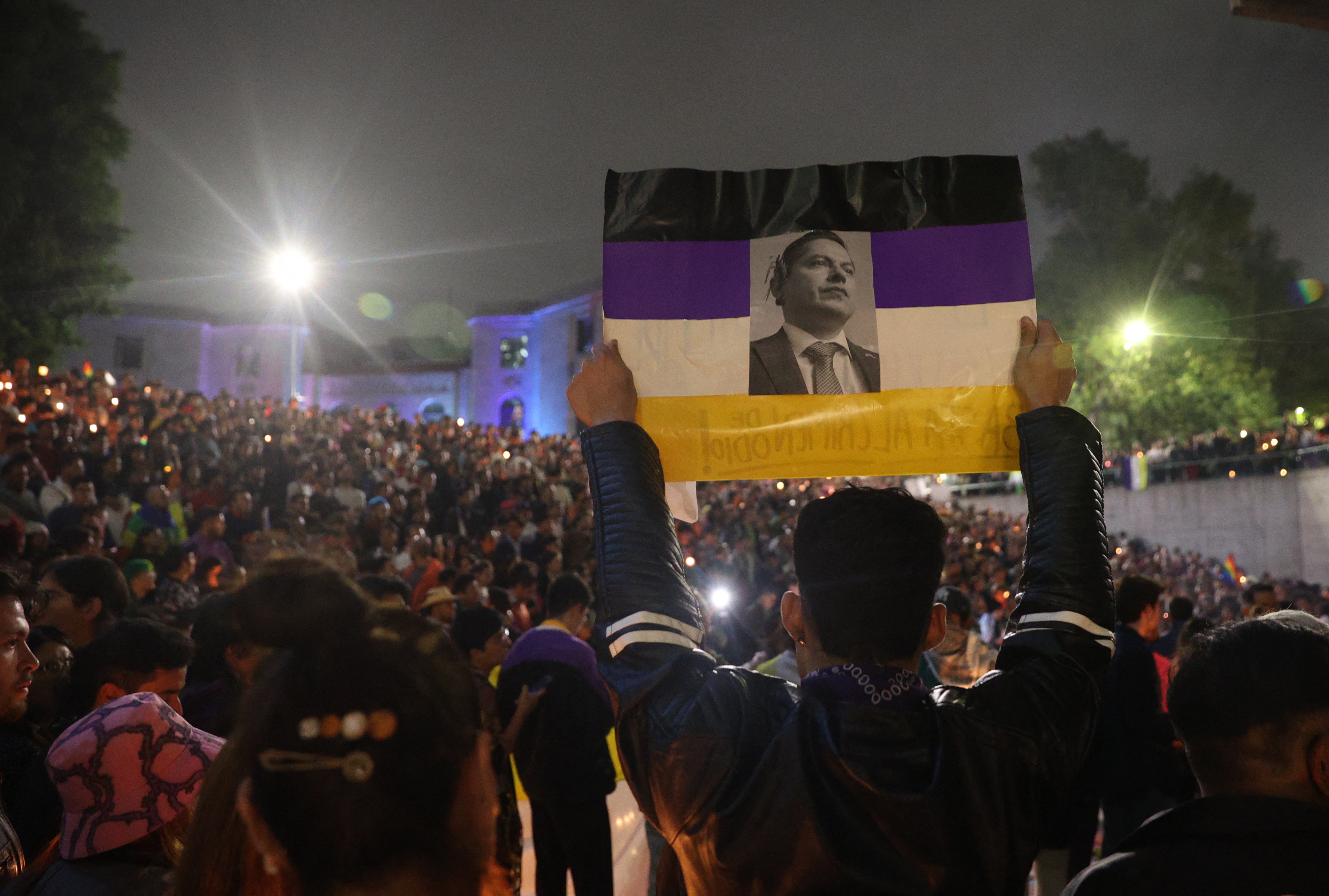 Magistrade Jesús Ociel: decenas de personas piden justicia tras su muerte