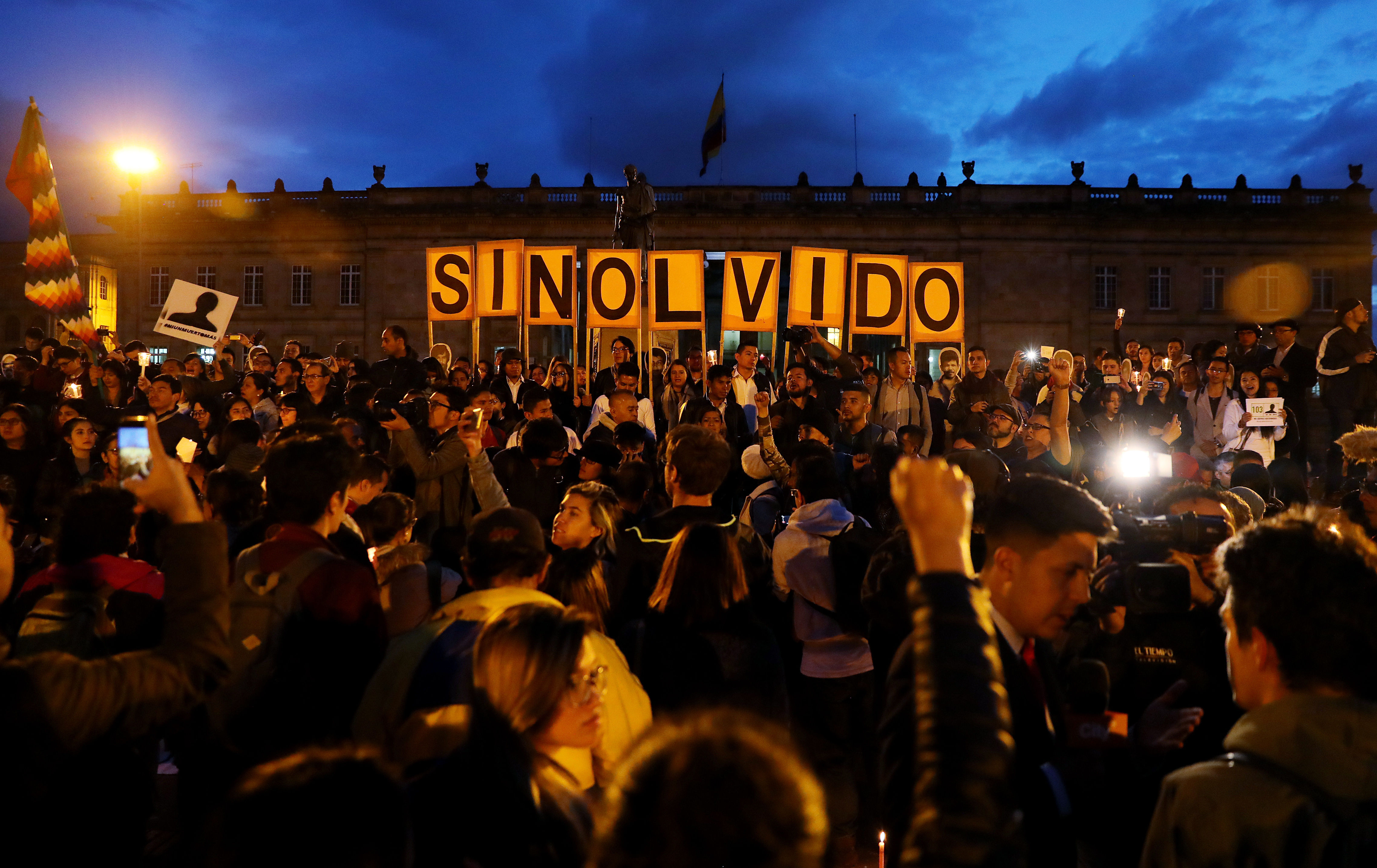 Desde hace más de siete años, la ciudadanía se ha manifestado en contra de la violencia hacia líderes sociales y defensores de DD.HH.