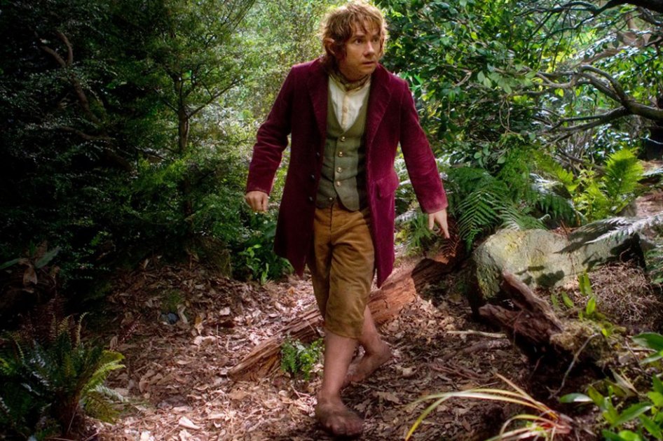 Martin Freeman como Bilbo.