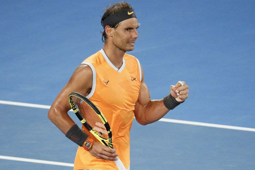Rafael Nadal venció a Matthew Ebden y avanzó a tercera ronda en Australia