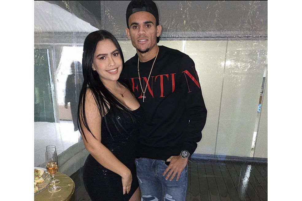 Luis Díaz y Geraldine Ponce están juntos desde 2016. Esperan a su primera hija.