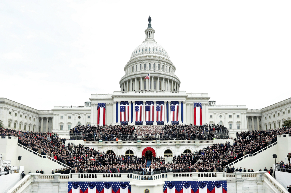 Imágenes de posesión de Trump como presidente de Estados Unidos
