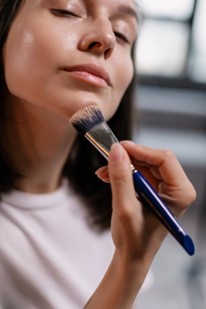Brocha base de maquillaje