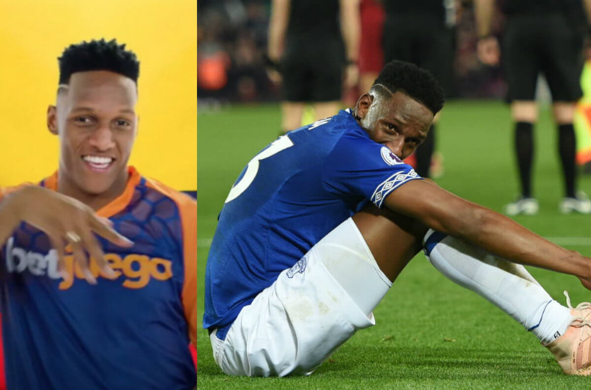 La difícil temporada de Yerry Mina en el Everton
