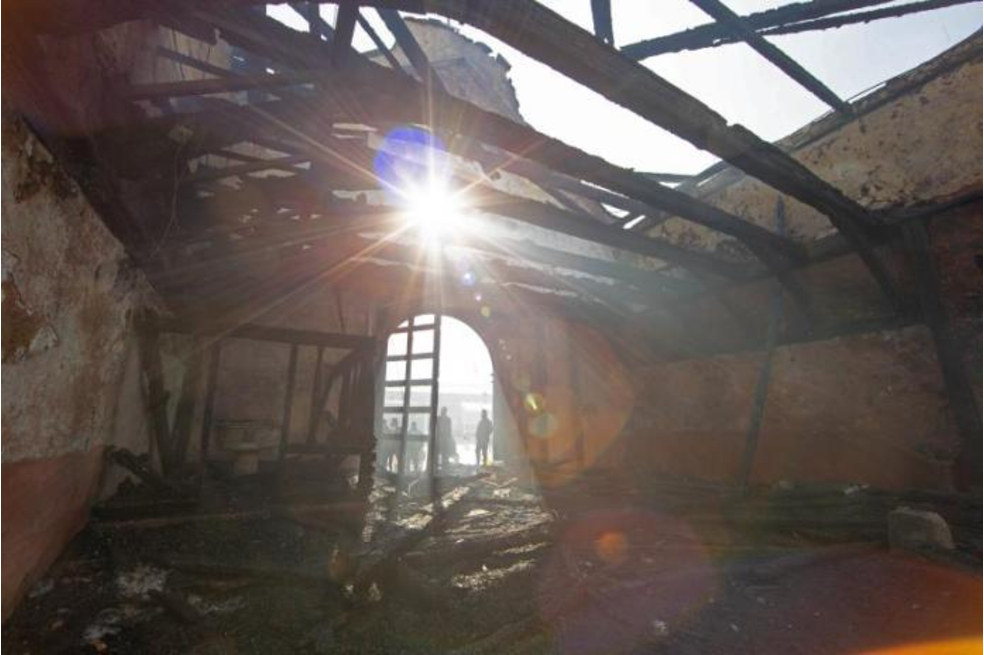 Incendio en un templo novohispano de México deja incalculables daños