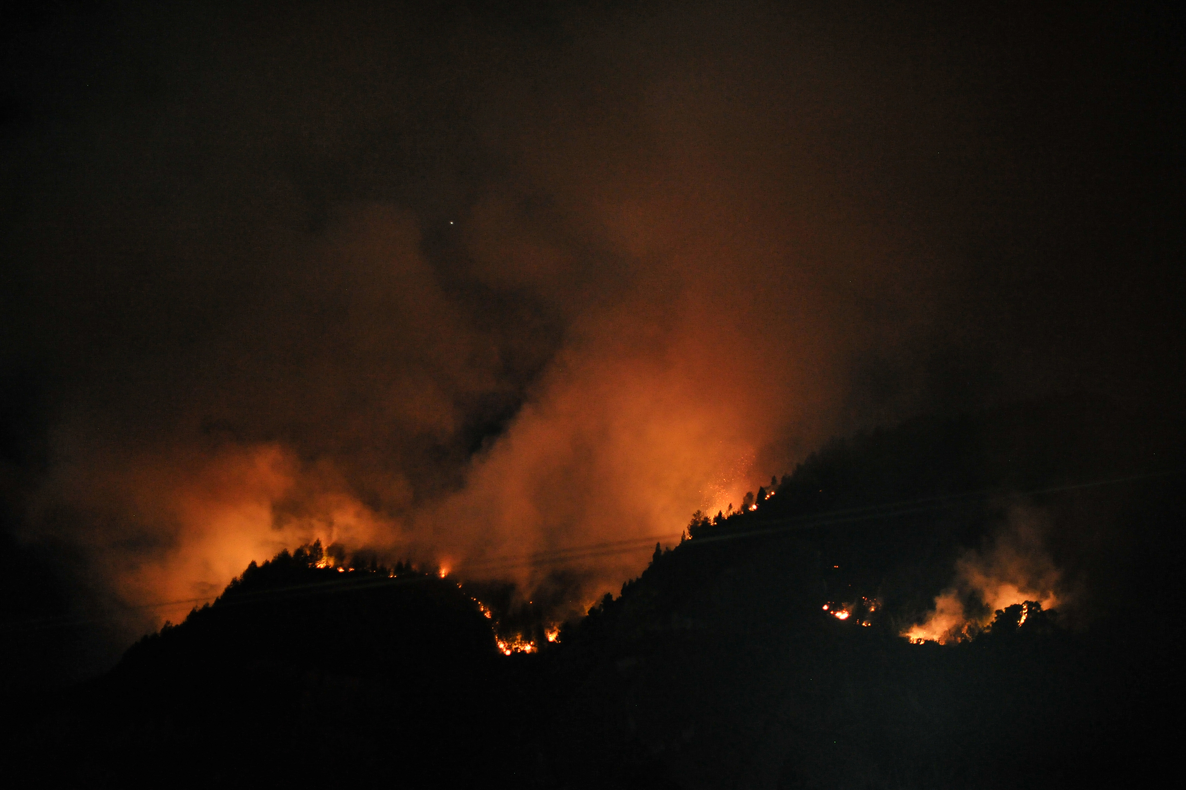 Incendio en Nemocón, Cundinamarca