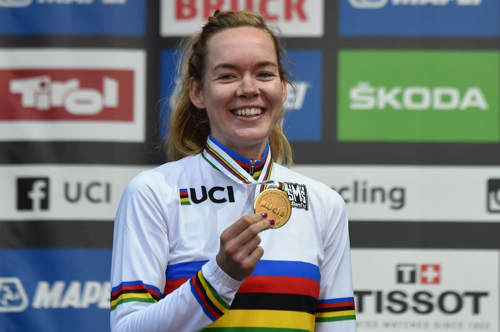 Anna van der Breggen es la nueva campeona del mundo en la ruta