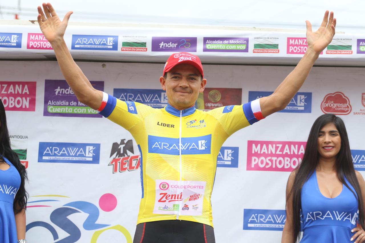 Alex Cano fue segundo en la etapa reina y es el nuevo líder del Clásico RCN