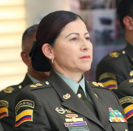 Sandra Patricia Hernández asume como nueva comandante de la Policía de Bogotá