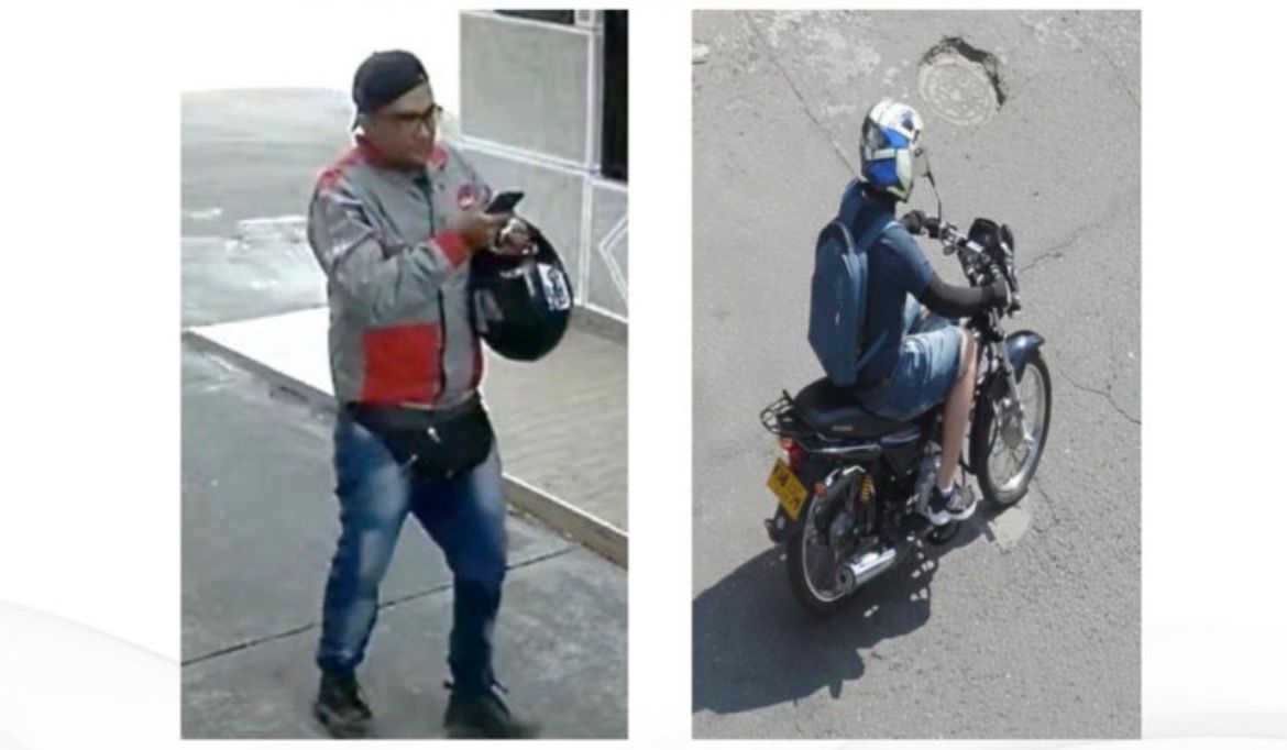 Revelaron imágenes de delincuentes que asesinaron a comerciante en Bucaramanga