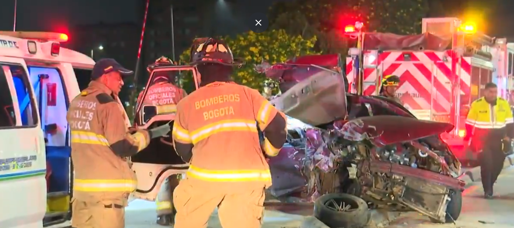 Grave accidente en la Av. NQS dejó una persona muerta y tres heridas, ¿qué pasó?