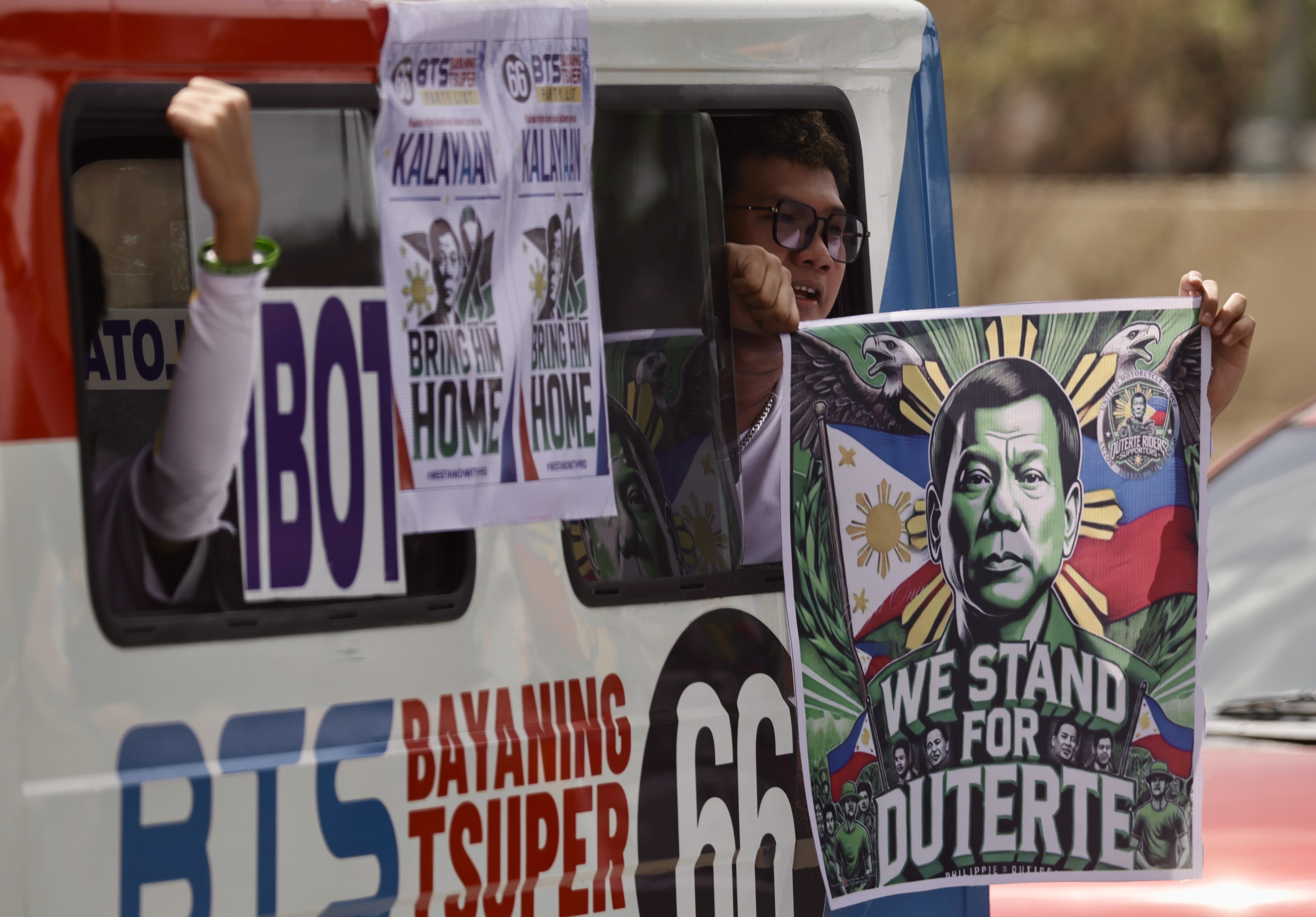 Duterte, preso y acusado por delitos contra DD. HH., ganó elecciones en Filipinas