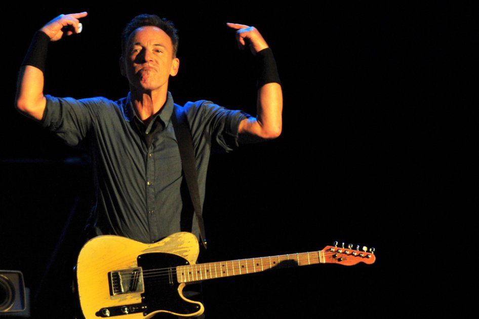 El músico Bruce Springsteen.