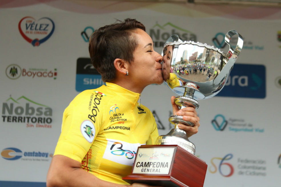 Ana Cristina Sanabria, tricampeona de la Vuelta a Colombia femenina