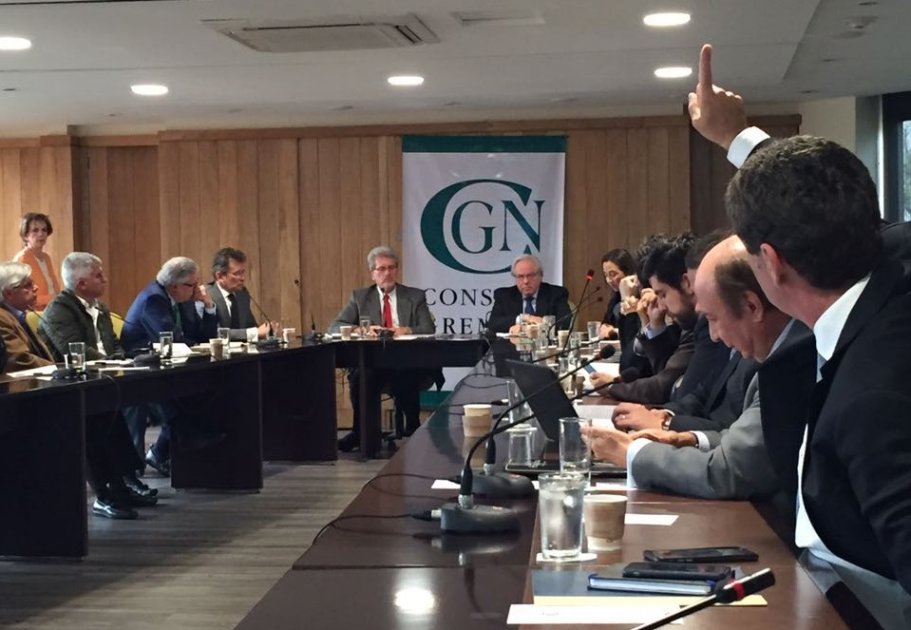 La reunión de los gremios fue este lunes. /Cortesía