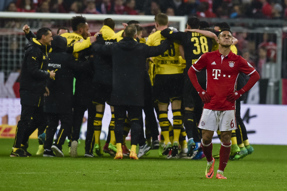 Bayern Múnich, eliminado por Borussia Dortmund en semifinales de la Copa de Alemania