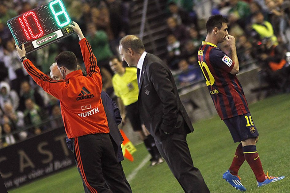 Leo Messi inició trabajos de recuperación