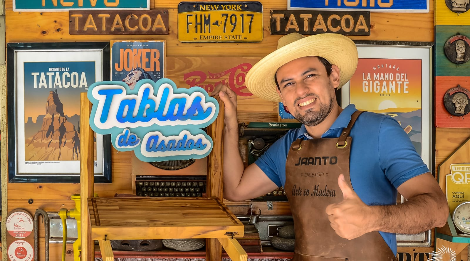 El ingeniero que llevó su creatividad al mundo de la carpintería