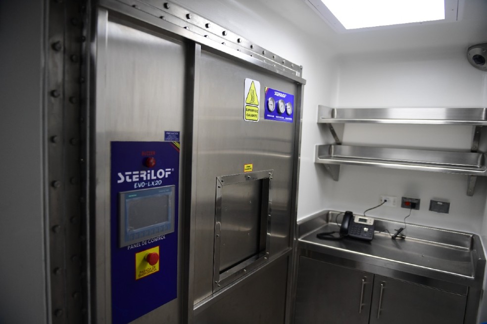 Este laboratorio es el primero de contención de nivel 3 de seguridad biológica (BSL3) que se habilita en Colombia.