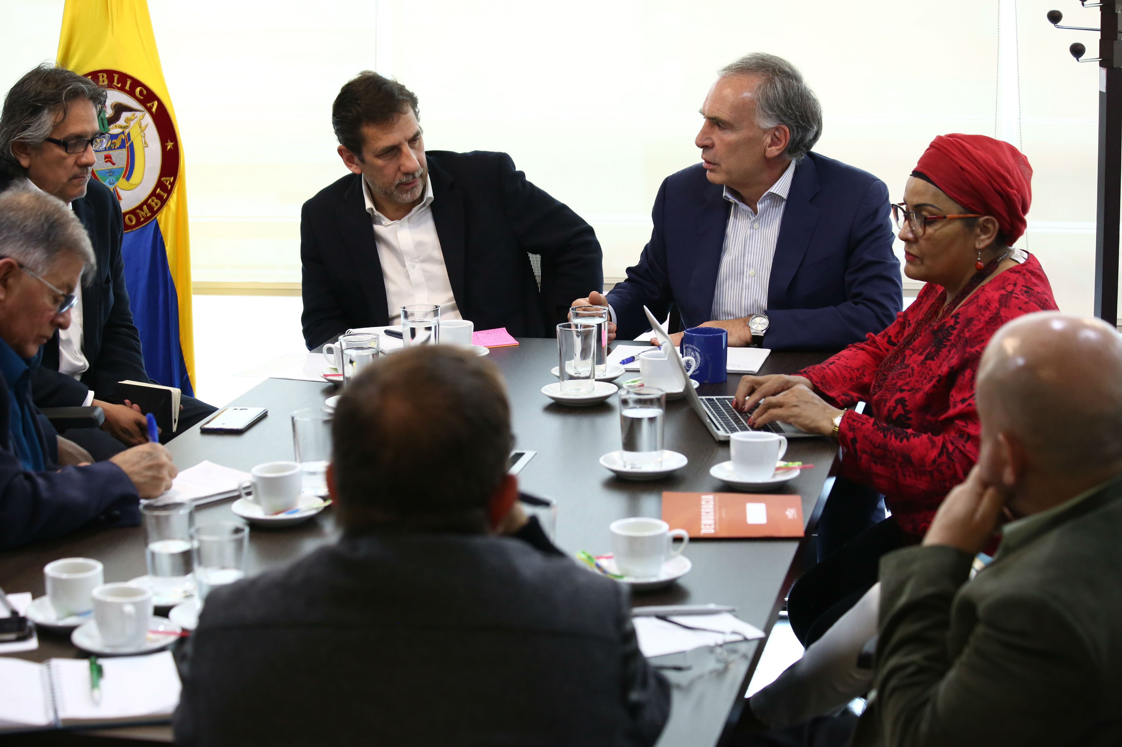 FARC y Misión de Naciones Unidas se reunieron este miércoles