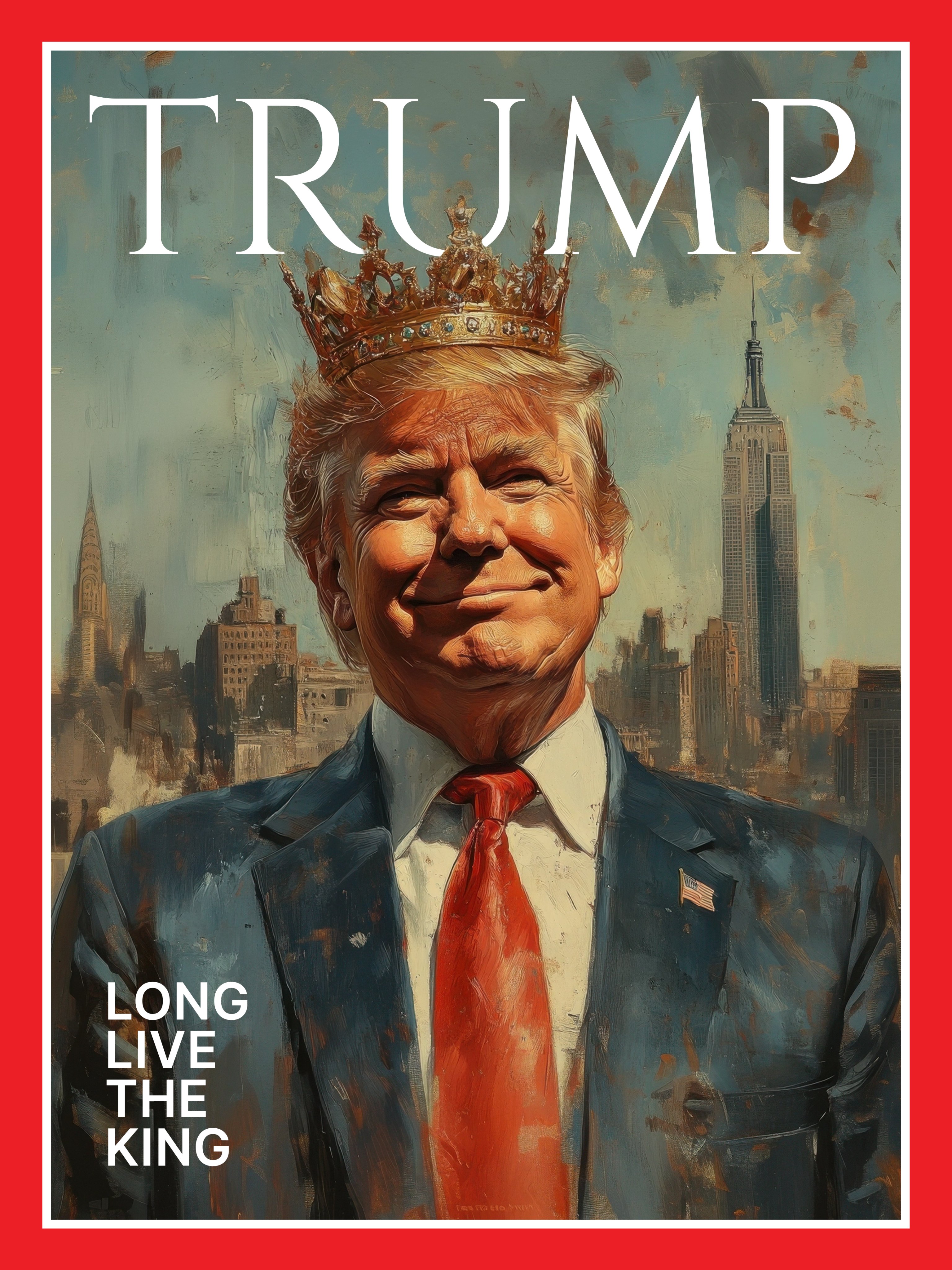 La Casa Blanca equipara al presidente Donald Trump con un rey