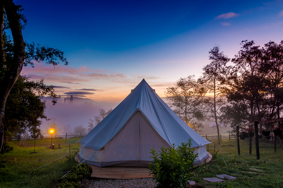 Glamping, acampar con estilo