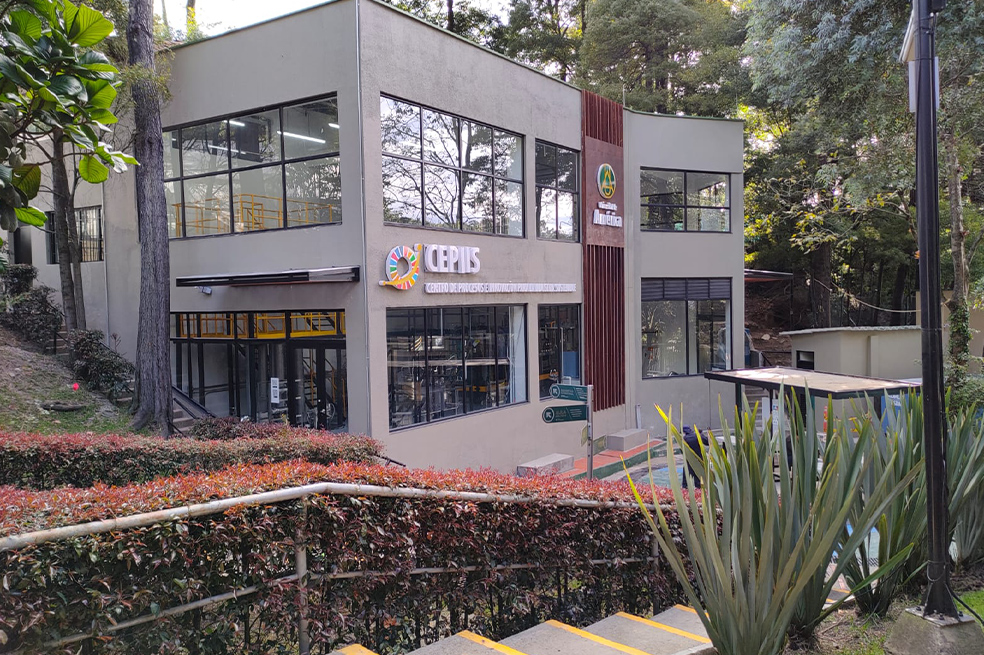 Exterior del Centro de Procesos e Innovación para la Industria Sostenible (CEPIIS).