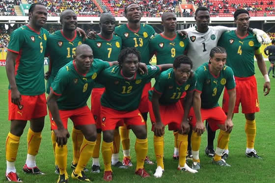 Camerún llegó a Barranquilla para partido con Colombia