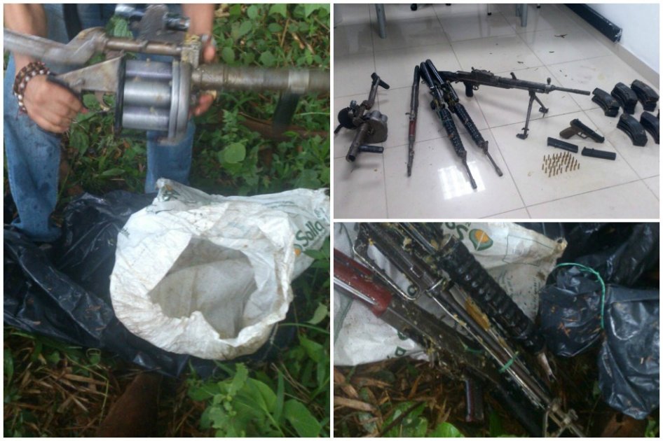 Hallan caleta con armamento perteneciente a ‘Los Rastrojos’
