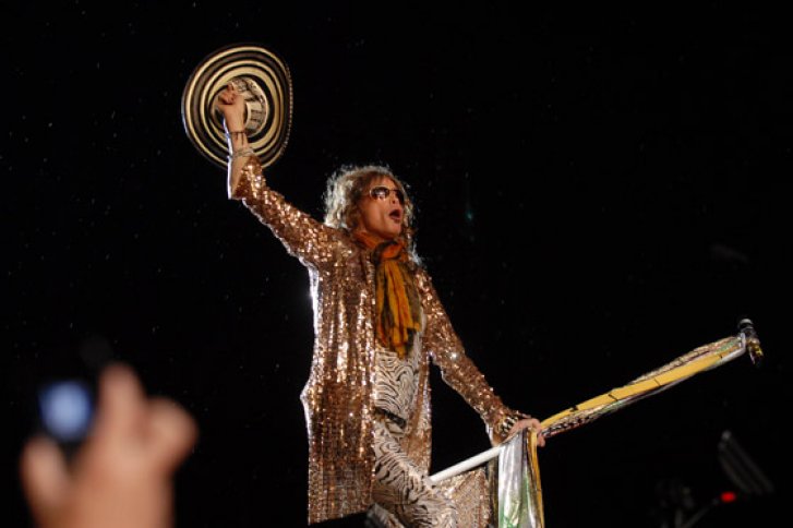 Aerosmith ya está en Bogotá listo para empezar su gira latina
