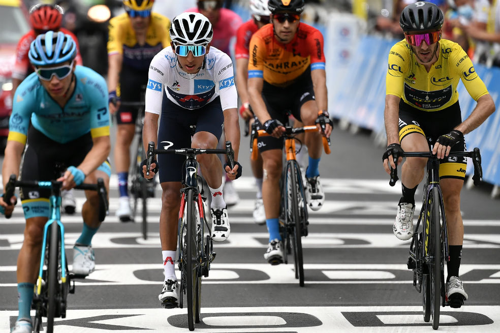 ¡Los colombianos siguen en la pelea! Así les fue en la etapa 8 del Tour de Francia