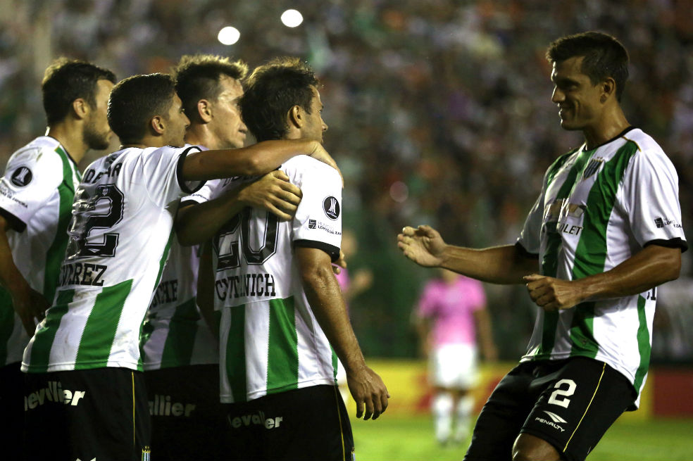 Mauricio Arboleda, figura en el triunfo de Banfield en la Libertadores