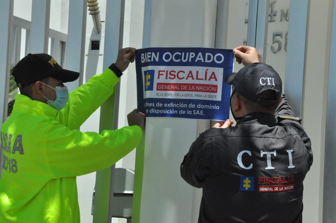Incautan 36 bienes a presunto narcotraficante alias ‘La Silla’