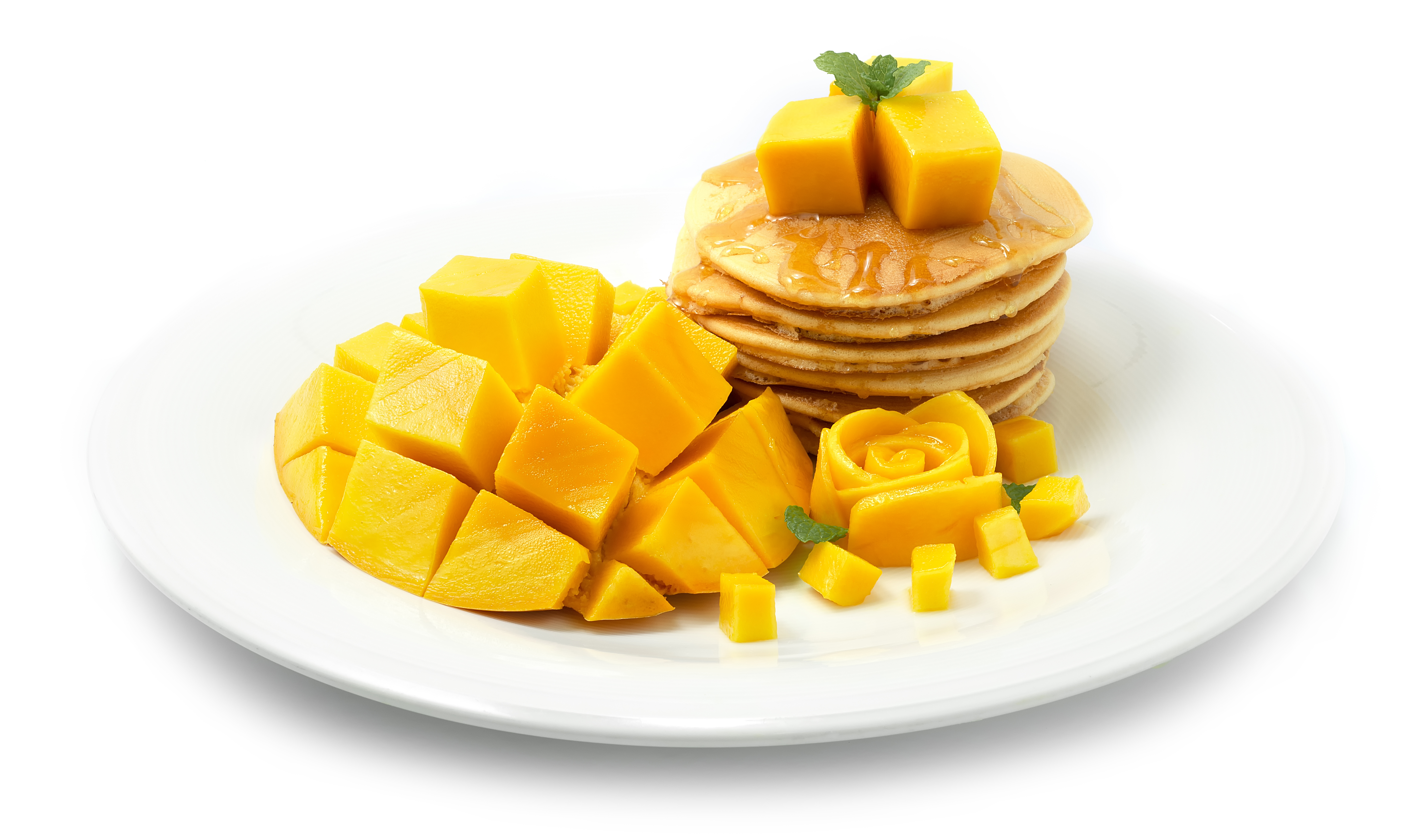 Pancakes de mango