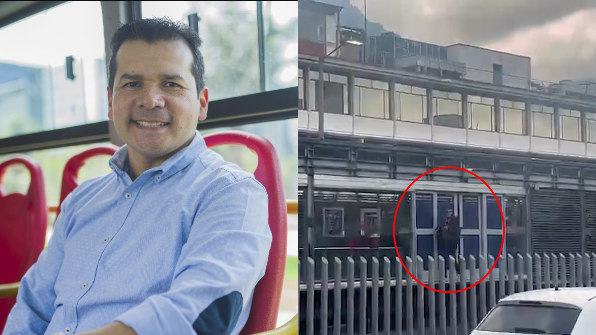 Hombre intentó colarse en Transmilenio frente al gerente del sistema