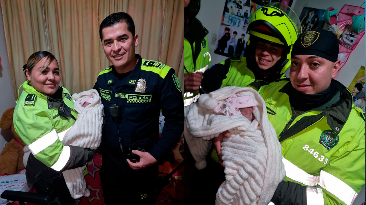 Policías en Bosa atendieron un parto