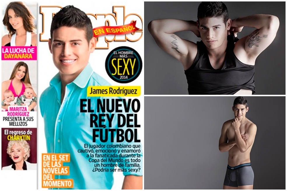 James Rodríguez, el "más sexy" de 2014, según la revista People