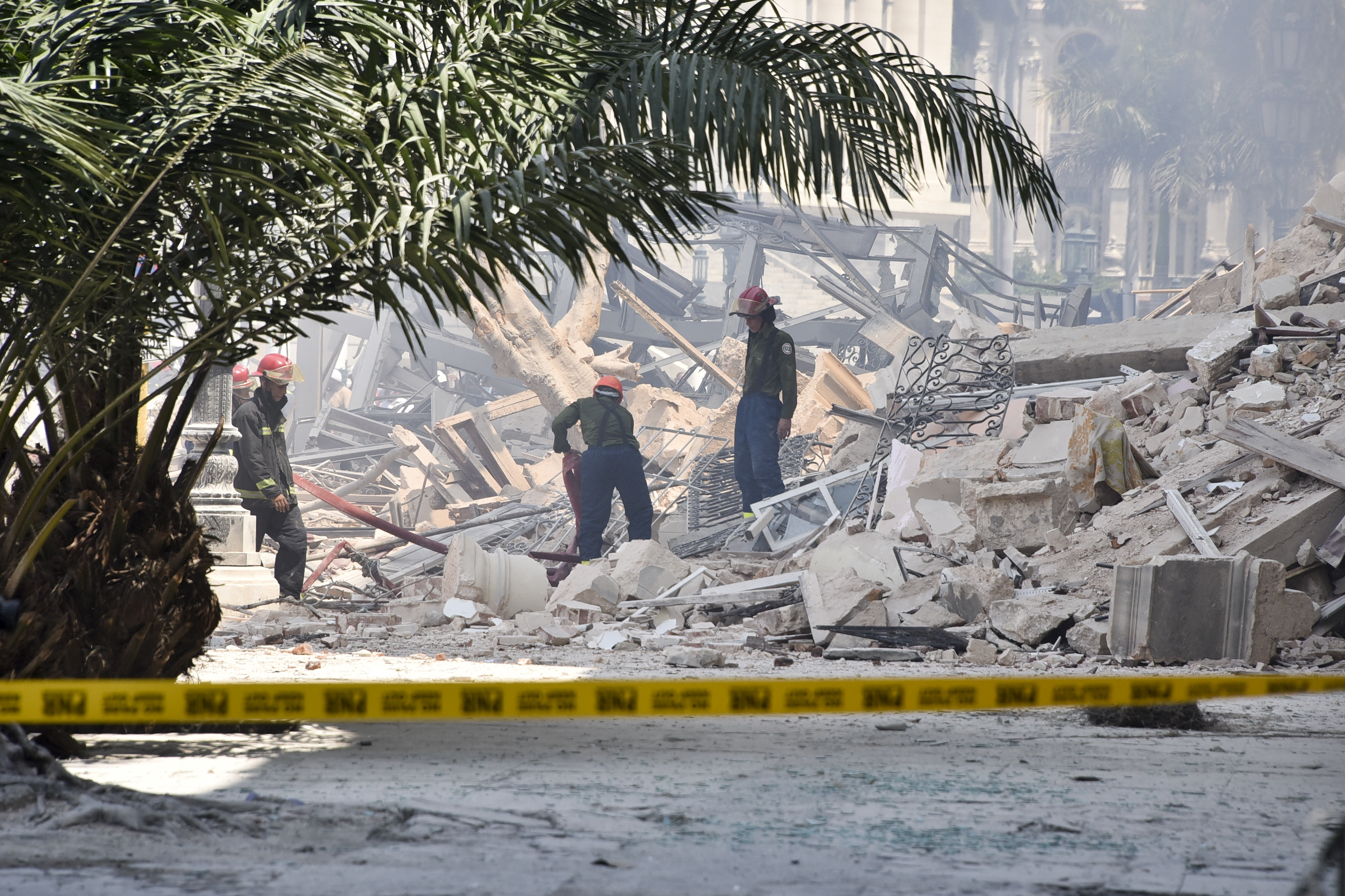 Así quedó el Hotel Saratoga en Cuba tras explosión que deja al menos 18 muertos