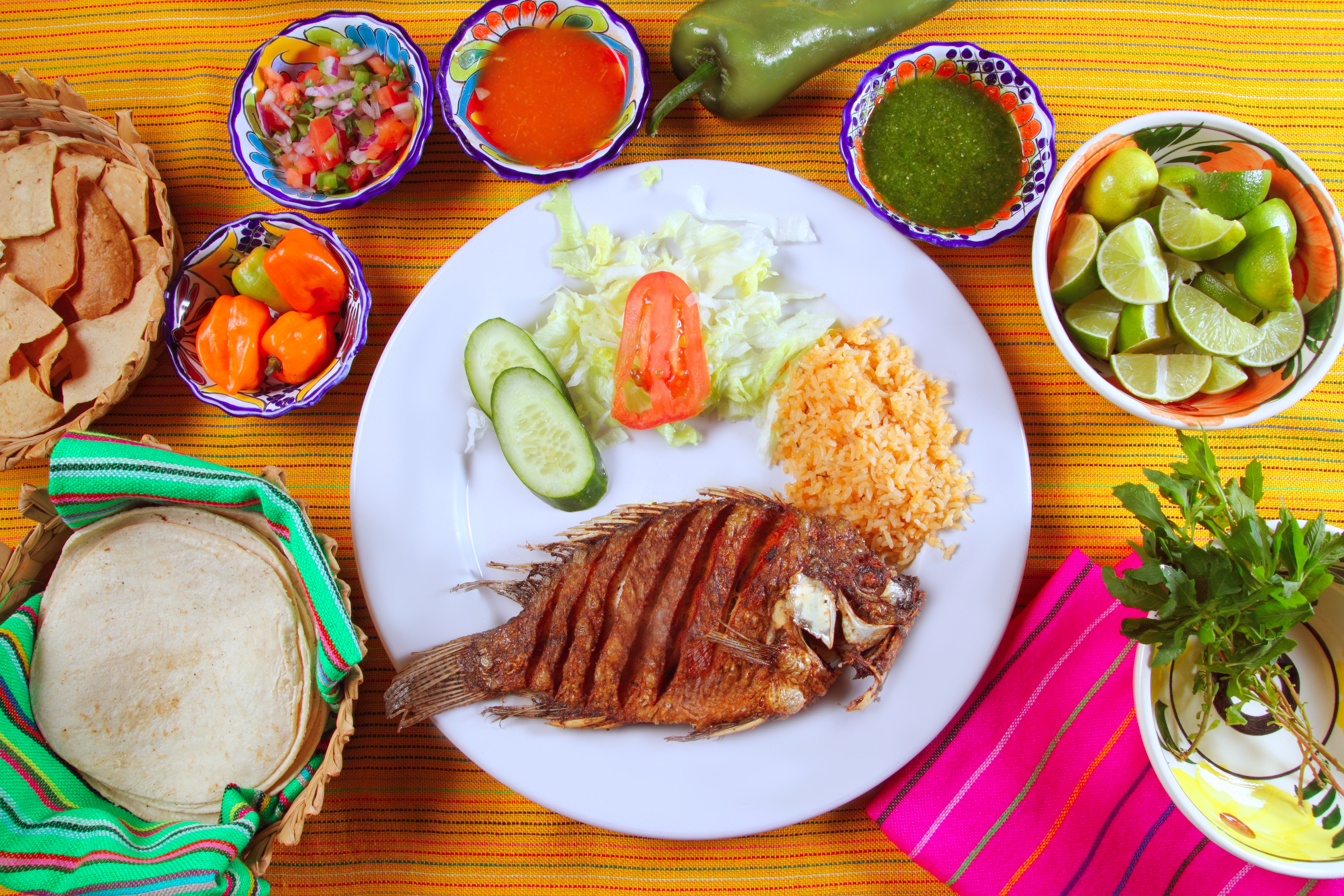 Mojarra saludable