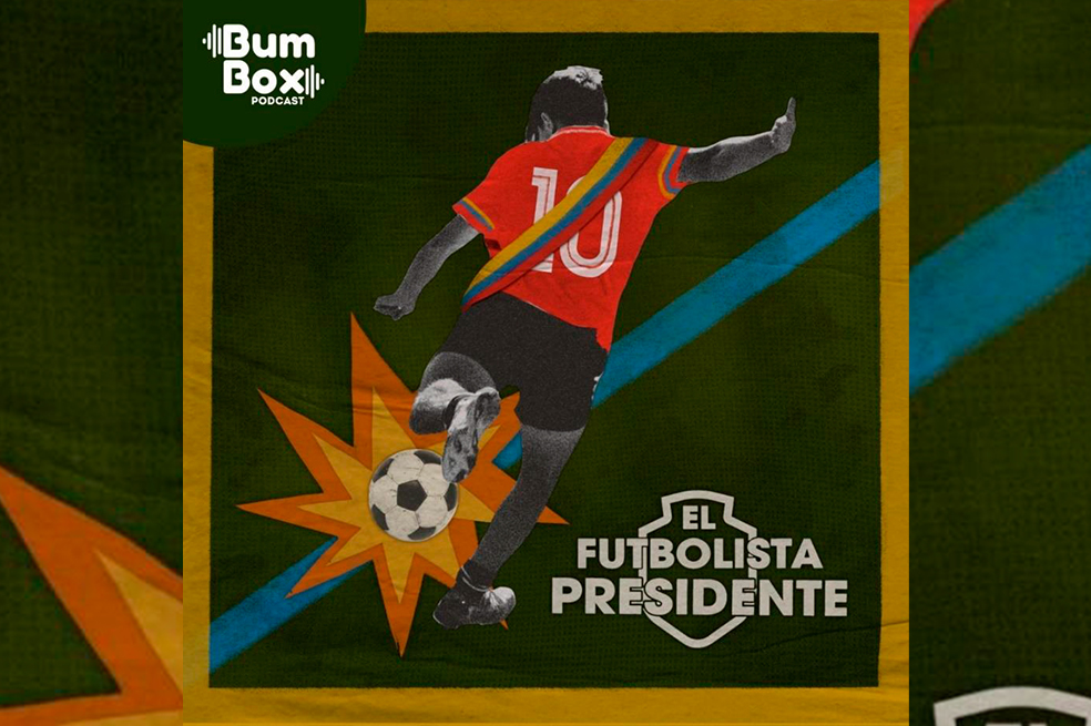 ‘El futbolista presidente’: dónde escuchar la nueva audionovela de Dago García