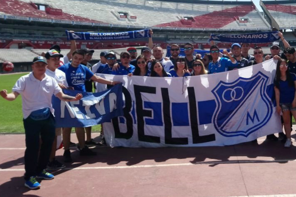Millonarios: Asamblea, sus hinchas se toman Buenos Aires y Russo se queda en Argentina