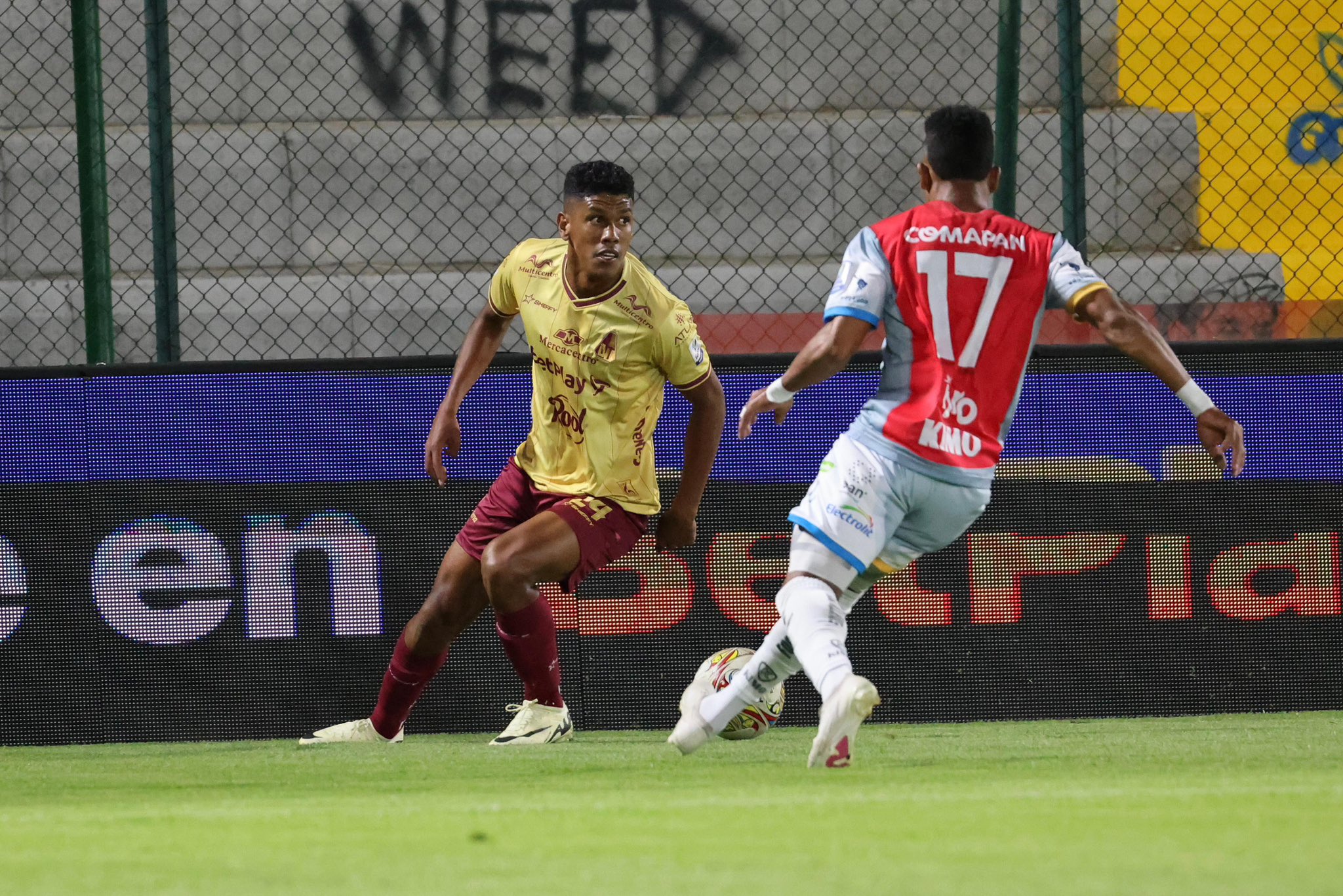Liga BetPlay 2024-II: el empate entre Fortaleza y Tolima cerró la primera fecha