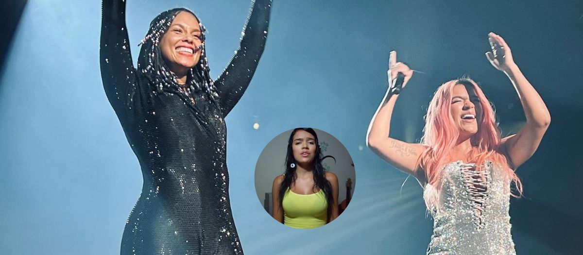 Video: Karol G cantaba temas de Alicia Keys antes de ser famosa